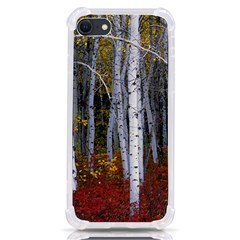 White Birch Trees Autumn Iphone Se by Perong