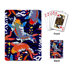 Koi Fish Traditional Japanese Art Playing Cards Single Design (rectangle)