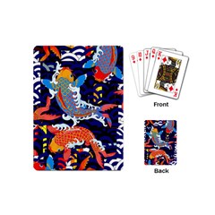 Koi Fish Traditional Japanese Art Playing Cards Single Design (mini)