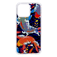 Koi Fish Traditional Japanese Art Iphone 14 Pro Max Tpu Uv Print Case by Perong