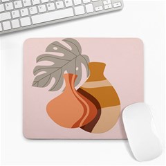 Vases Art Plant Boho Bohemian Large Mousepad by Perong