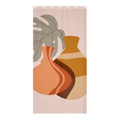 Vases Art Plant Boho Bohemian Shower Curtain 36  X 72  (stall)  by Perong