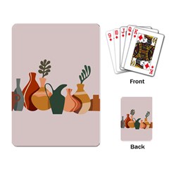 Drawing Botanical Playing Cards Single Design (rectangle)