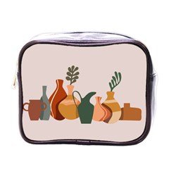 Drawing Botanical Mini Toiletries Bag (one Side) by Perong