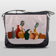 Drawing Botanical Messenger Bag by Perong