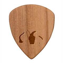 Drawing Botanical Wood Guitar Pick (set Of 10)