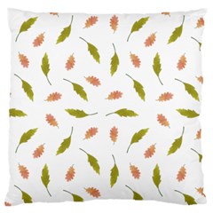 Leaves Pattern Seamless Texture Large Cushion Case (two Sides) by Perong