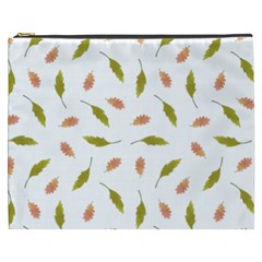 Leaves Pattern Seamless Texture Cosmetic Bag (xxxl) by Perong