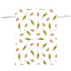 Leaves Pattern Seamless Texture Lightweight Drawstring Pouch (xl) by Perong