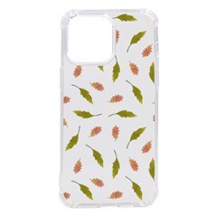 Leaves Pattern Seamless Texture Iphone 14 Pro Max Tpu Uv Print Case by Perong