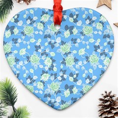 Pattern Texture Seamless Design Ornament (heart)