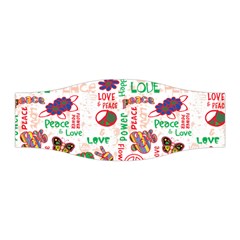 Power Love Pattern Texture Seamless Peace Stretchable Headband