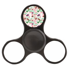 Power Love Pattern Texture Seamless Peace Finger Spinner