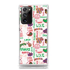 Power Love Pattern Texture Seamless Peace Samsung Galaxy Note 20 Ultra Tpu Uv Case by Perong