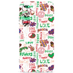 Power Love Pattern Texture Seamless Peace Samsung Galaxy S24 6 2 Inch Black Tpu Uv Case by Perong