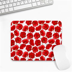 Flower Poppies Plant Petal Small Mousepad by Perong