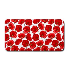 Flower Poppies Plant Petal Medium Bar Mat by Perong