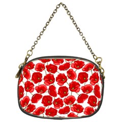 Flower Poppies Plant Petal Chain Purse (one Side) by Perong