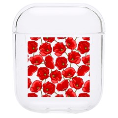 Flower Poppies Plant Petal Hard Pc Airpods 1/2 Case by Perong