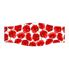 Flower Poppies Plant Petal Stretchable Headband by Perong