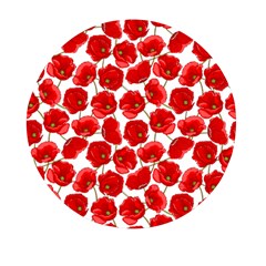 Flower Poppies Plant Petal Mini Round Pill Box (pack Of 3) by Perong