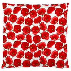 Flower Poppies Plant Petal 16  Baby Flannel Cushion Case (two Sides) by Perong