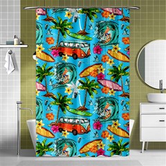 Summer Pattern Seamless Shower Curtain 48  X 72  (small)  by Perong