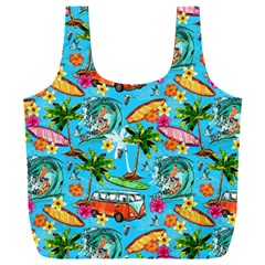 Summer Pattern Seamless Full Print Recycle Bag (xxl) by Perong