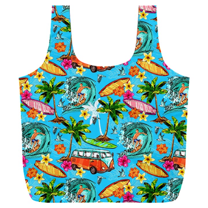 Summer Pattern Seamless Full Print Recycle Bag (XXL)