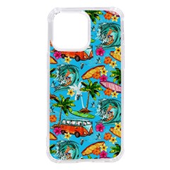 Summer Pattern Seamless Iphone 14 Pro Max Tpu Uv Print Case by Perong