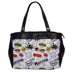 Pattern Seamless Texture Cartoon Oversize Office Handbag