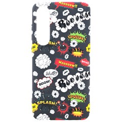 Pattern Seamless Texture Cartoon Samsung Galaxy S24 6 2 Inch Black Tpu Uv Case by Perong