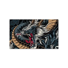 Dragon Snake Legend Japanese Mythology Sticker Rectangular (10 Pack) by Perong