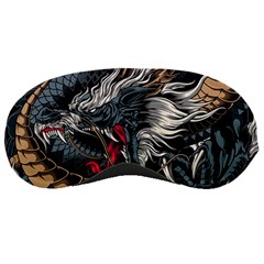 Dragon Snake Legend Japanese Mythology Sleep Mask by Perong