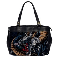 Dragon Snake Legend Japanese Mythology Oversize Office Handbag by Perong