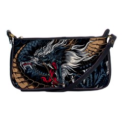 Dragon Snake Legend Japanese Mythology Shoulder Clutch Bag by Perong