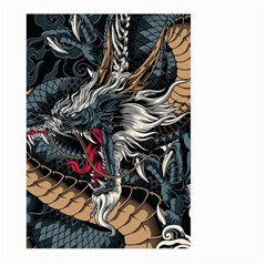 Dragon Snake Legend Japanese Mythology Large Garden Flag (two Sides) by Perong