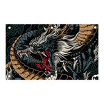 Dragon Snake Legend Japanese Mythology Banner and Sign 5  x 3  Front