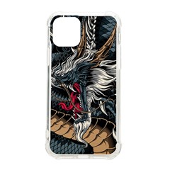 Dragon Snake Legend Japanese Mythology Iphone 11 Pro 5 8 Inch Tpu Uv Print Case by Perong