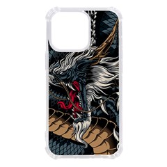 Dragon Snake Legend Japanese Mythology Iphone 13 Pro Tpu Uv Print Case by Perong