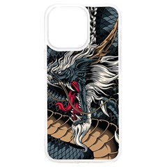 Dragon Snake Legend Japanese Mythology Iphone 15 Pro Max Tpu Uv Print Case by Perong