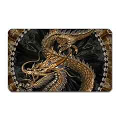 Japanese Dragon Pentagram Magnet (rectangular) by Perong