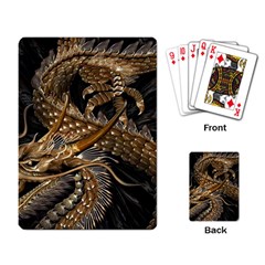 Japanese Dragon Pentagram Playing Cards Single Design (rectangle)