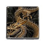 Japanese Dragon Pentagram Memory Card Reader (Square 5 Slot) Front