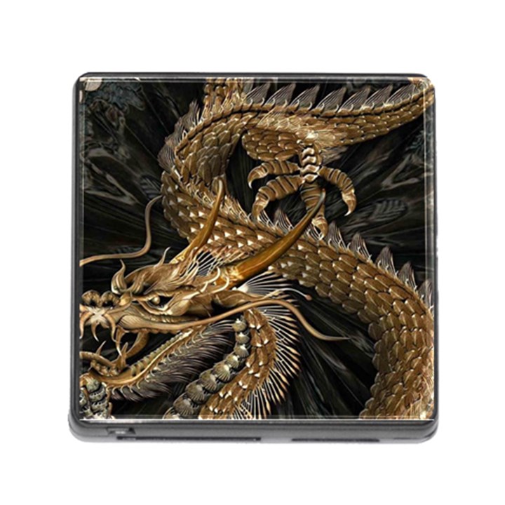 Japanese Dragon Pentagram Memory Card Reader (Square 5 Slot)