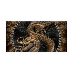 Japanese Dragon Pentagram Yoga Headband by Perong