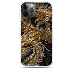 Japanese Dragon Pentagram Iphone 12 Pro Max Tpu Uv Print Case by Perong