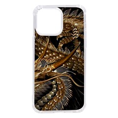 Japanese Dragon Pentagram Iphone 14 Pro Max Tpu Uv Print Case by Perong