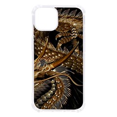 Japanese Dragon Pentagram Iphone 13 Tpu Uv Print Case by Perong