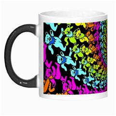 3d Grateful Dead 90 s Neon Dancing Bears Morph Mug by Perong